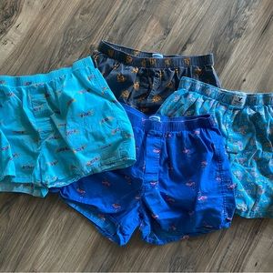 Men’s Boxer Shorts, Old Navy & AE. Cute designs, great used condition. Med/Large